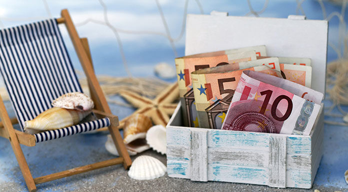 Nastolatek na wakacjach za granicą